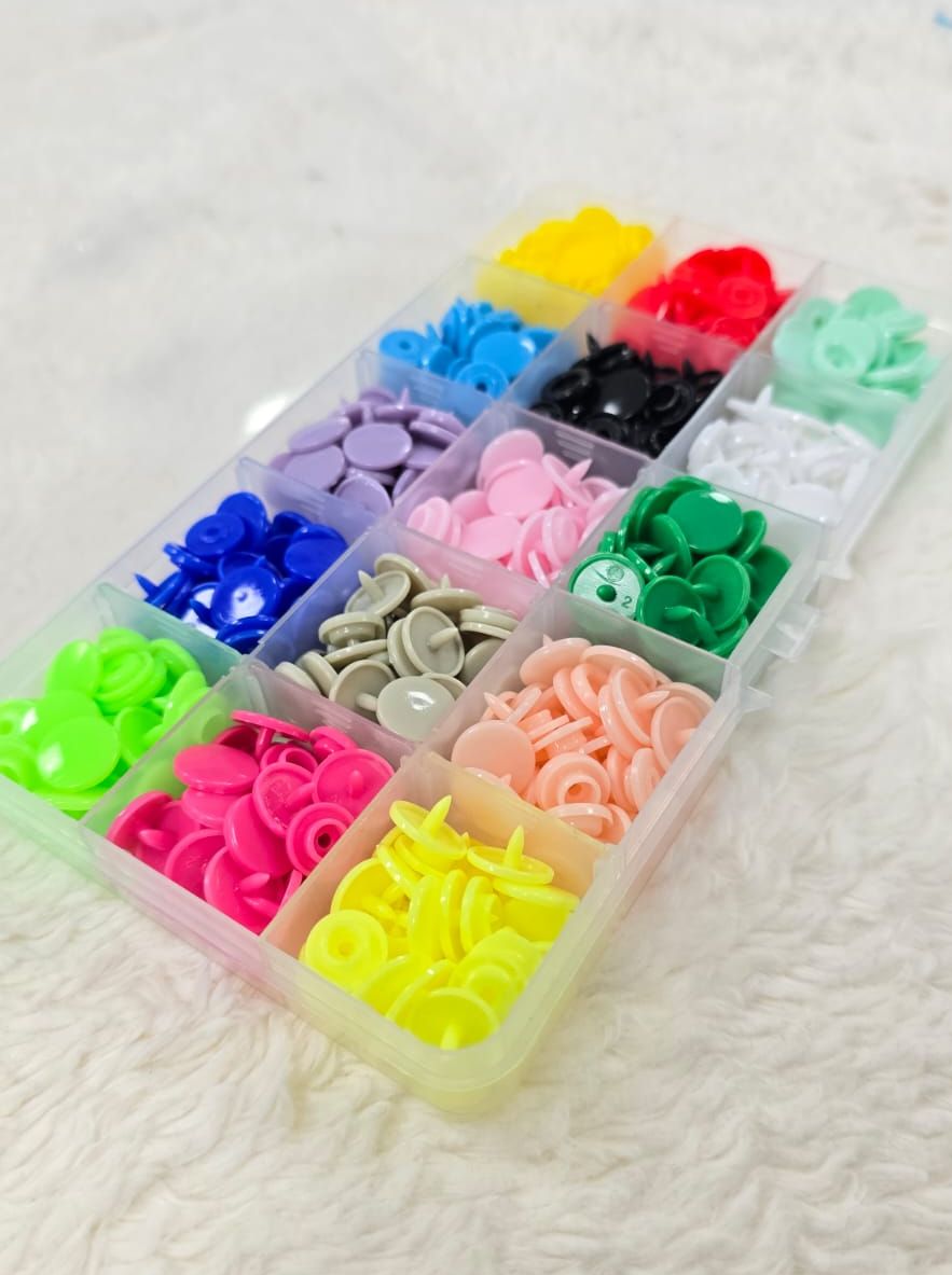 15 Renk Plastik Bebe Çıt Çıt - Görsel 2