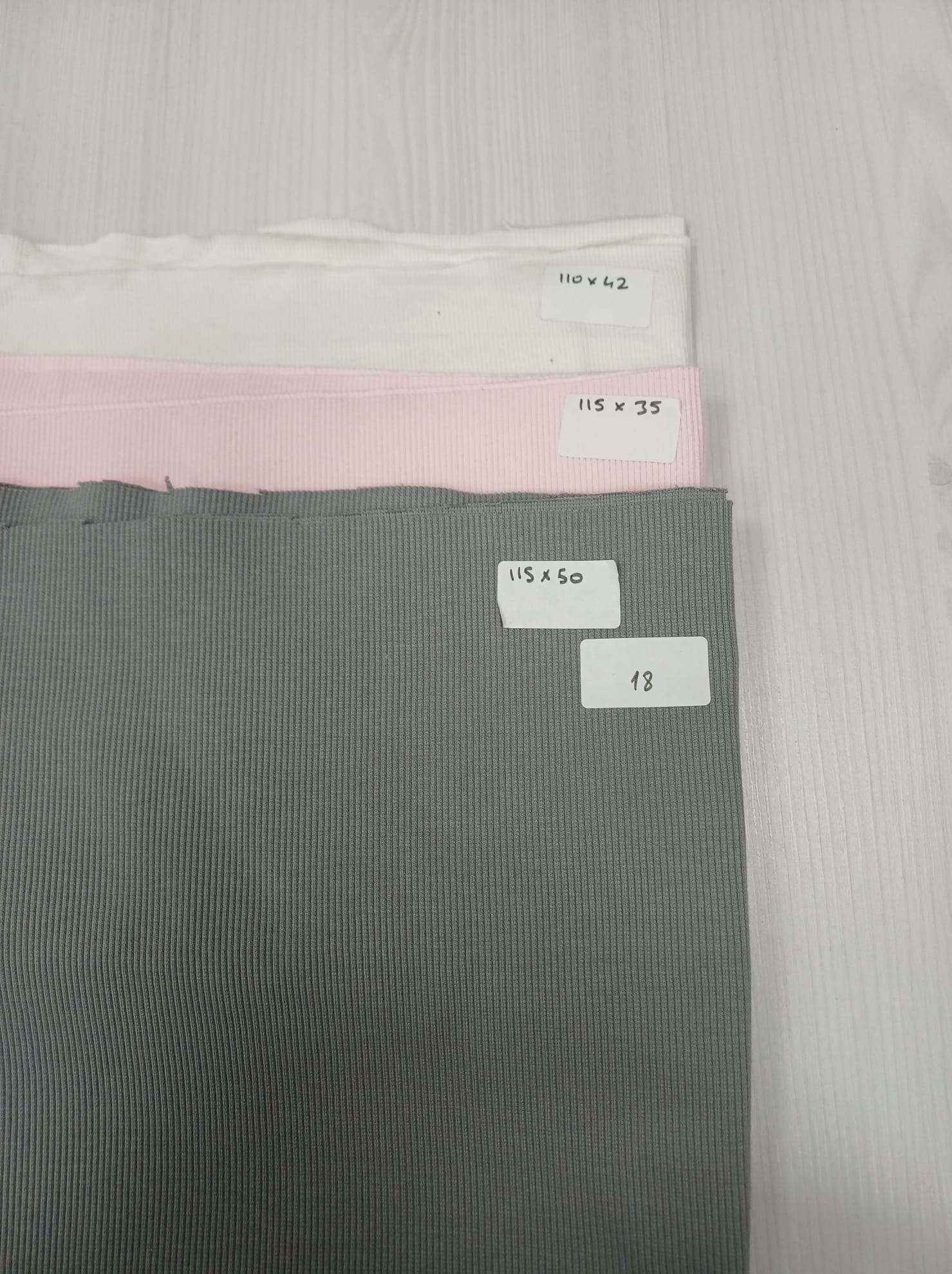 Likralı Kaşkorse Ribana Yaka Kol Belde Kullanılan Lastikli Kumaş Badi,Crop,Toka Yapımında da Kullanılır (No 18)