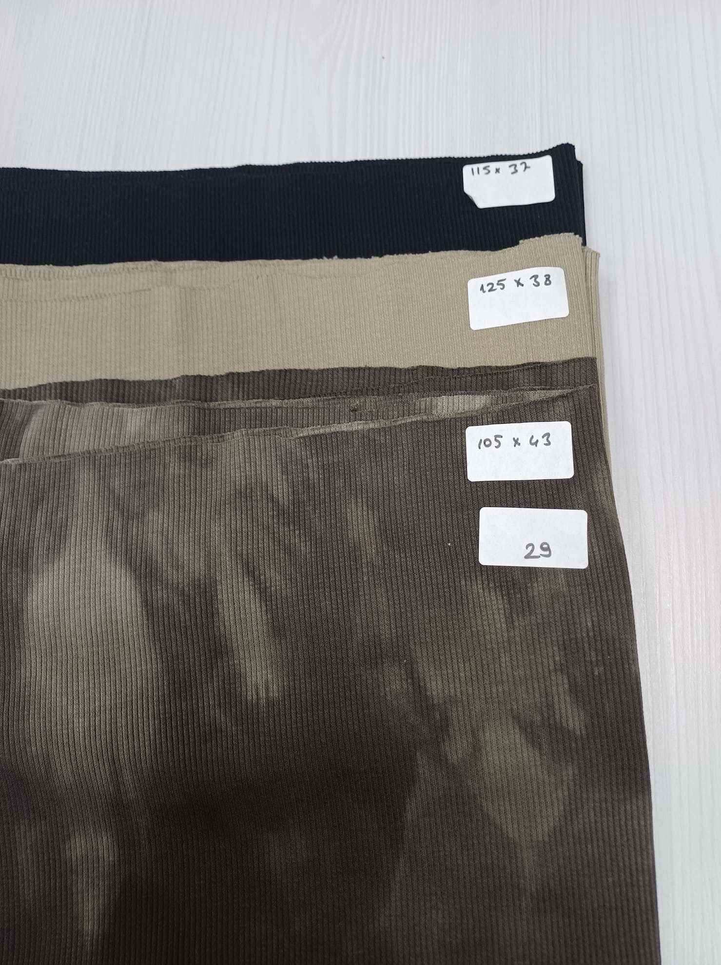 Likralı Kaşkorse Ribana Yaka Kol Belde Kullanılan Lastikli Kumaş Badi,Crop,Toka Yapımında da Kullanılır (No 29)