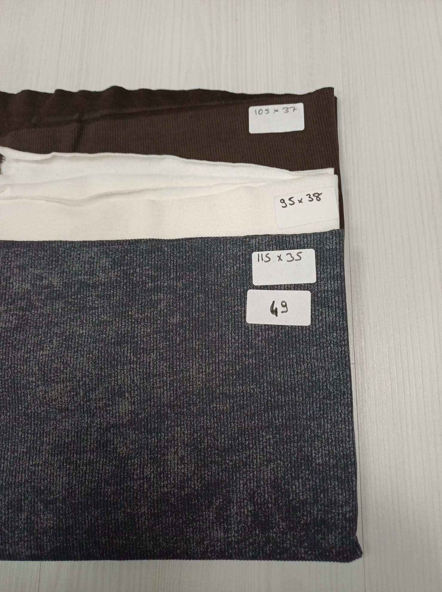 Likralı Kaşkorse Ribana Yaka Kol Belde Kullanılan Lastikli Kumaş Badi,Crop,Toka Yapımında da Kullanılır (No 49)